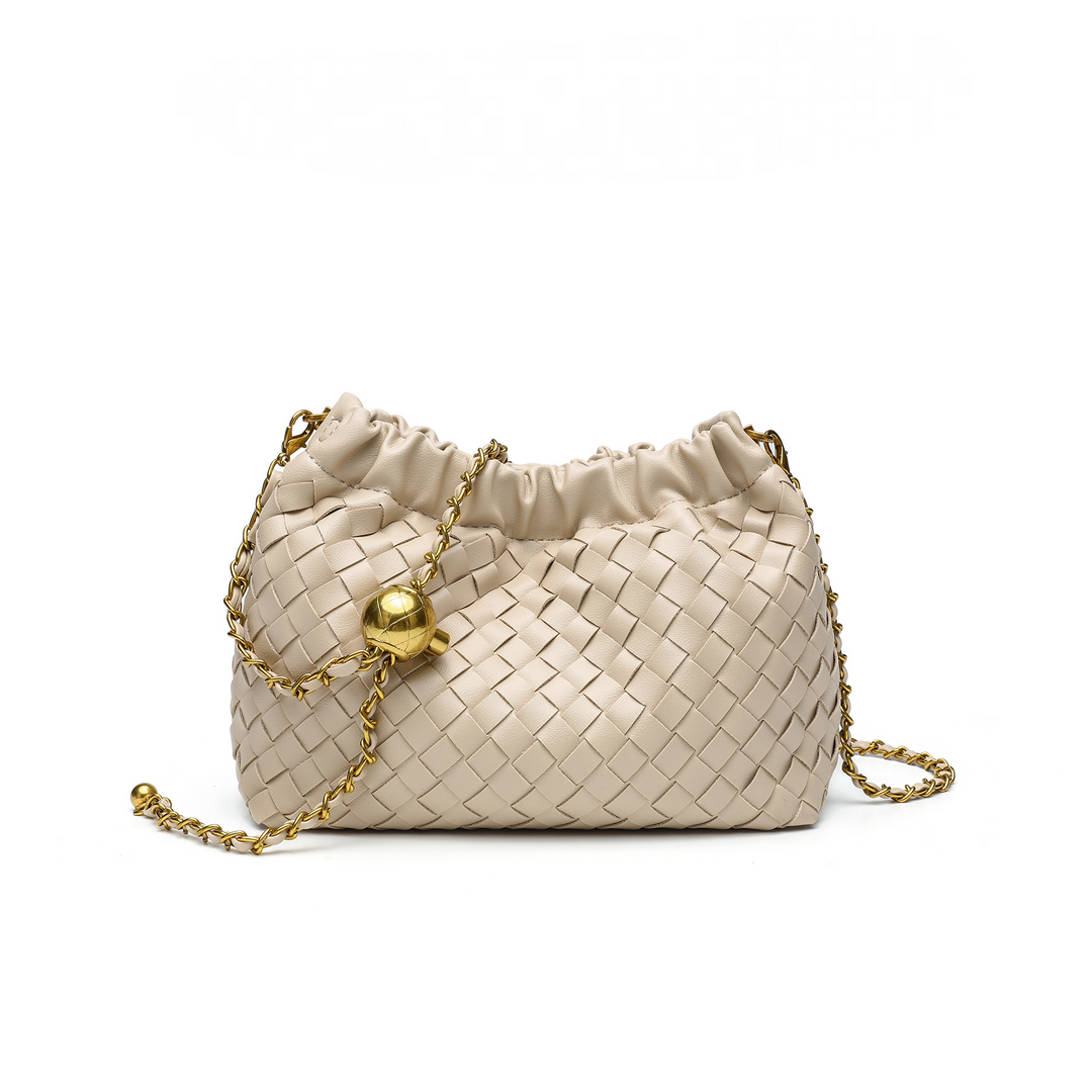 THE ARTISANAL GOLD-BALL CROSSBODY