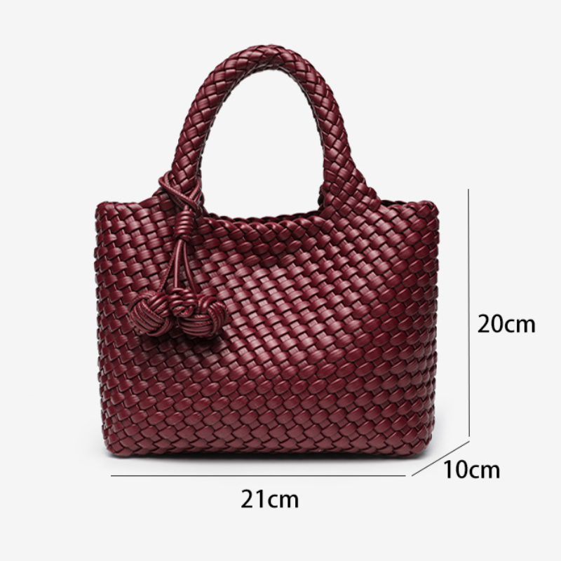THE MINI VOLUME POM-POM TOTE size chart 1