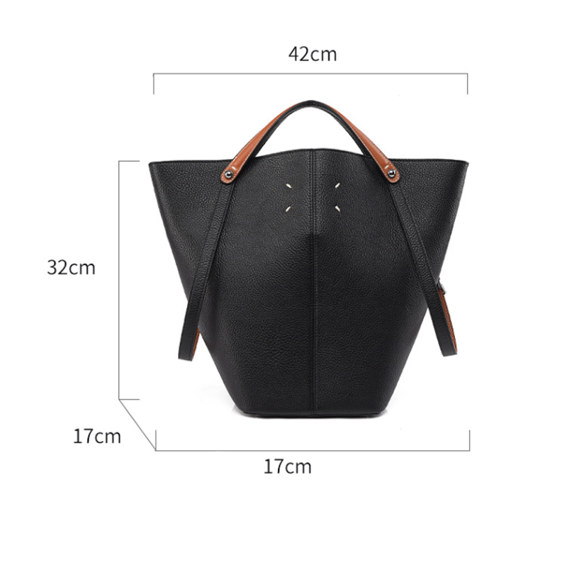 THE DECONSTRUCTED ORIGAMI TOTE size chart 1