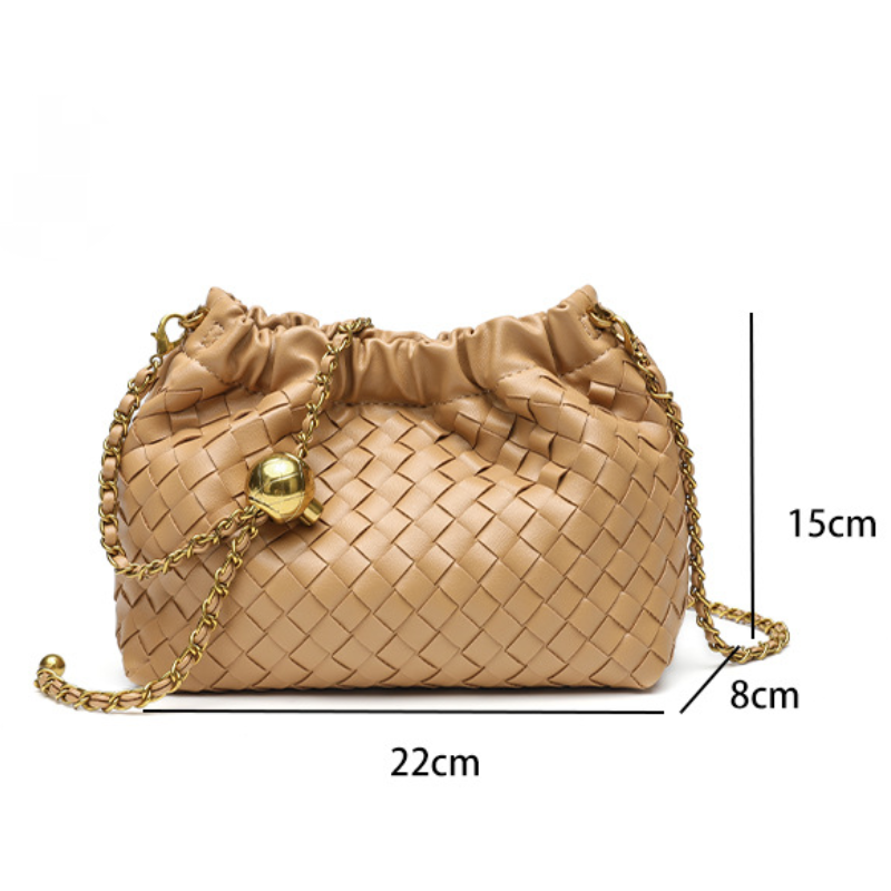 THE ARTISANAL GOLD-BALL CROSSBODY size chart 1