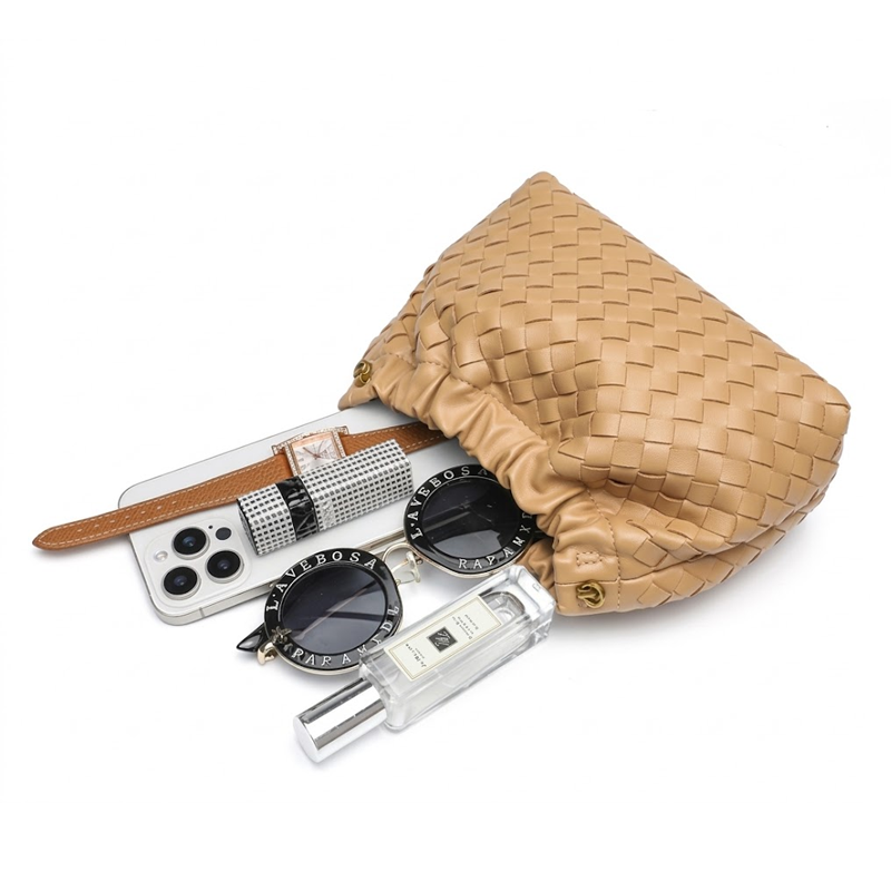 THE ARTISANAL GOLD-BALL CROSSBODY