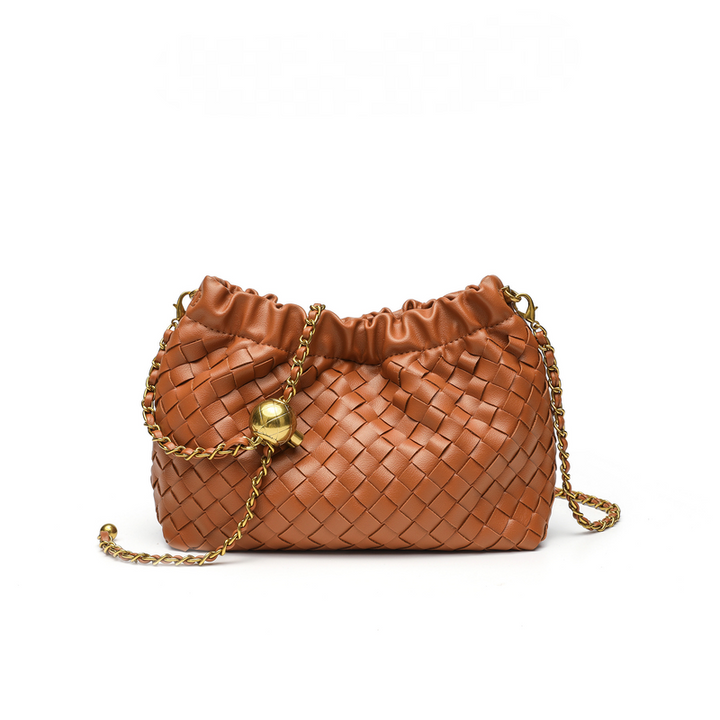 THE ARTISANAL GOLD-BALL CROSSBODY