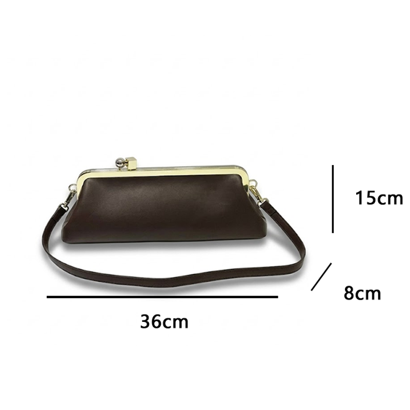 THE VINTAGE ELONGATED CLASP CLUTCH