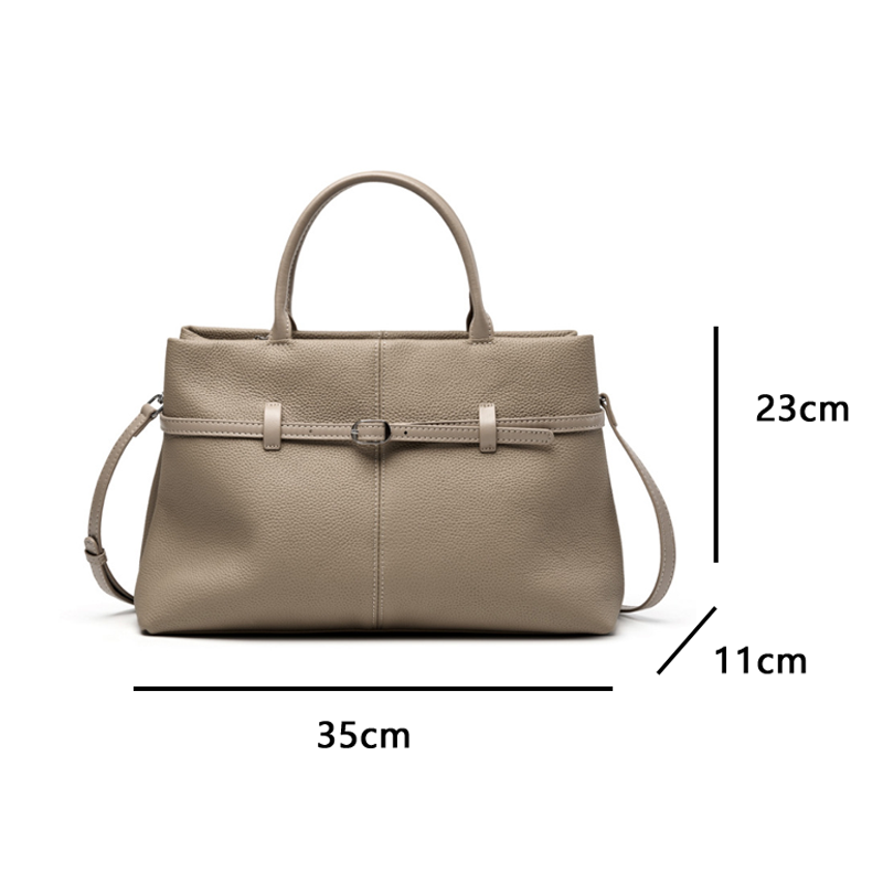 THE BELTED BUSINESS TOTE size chart 1