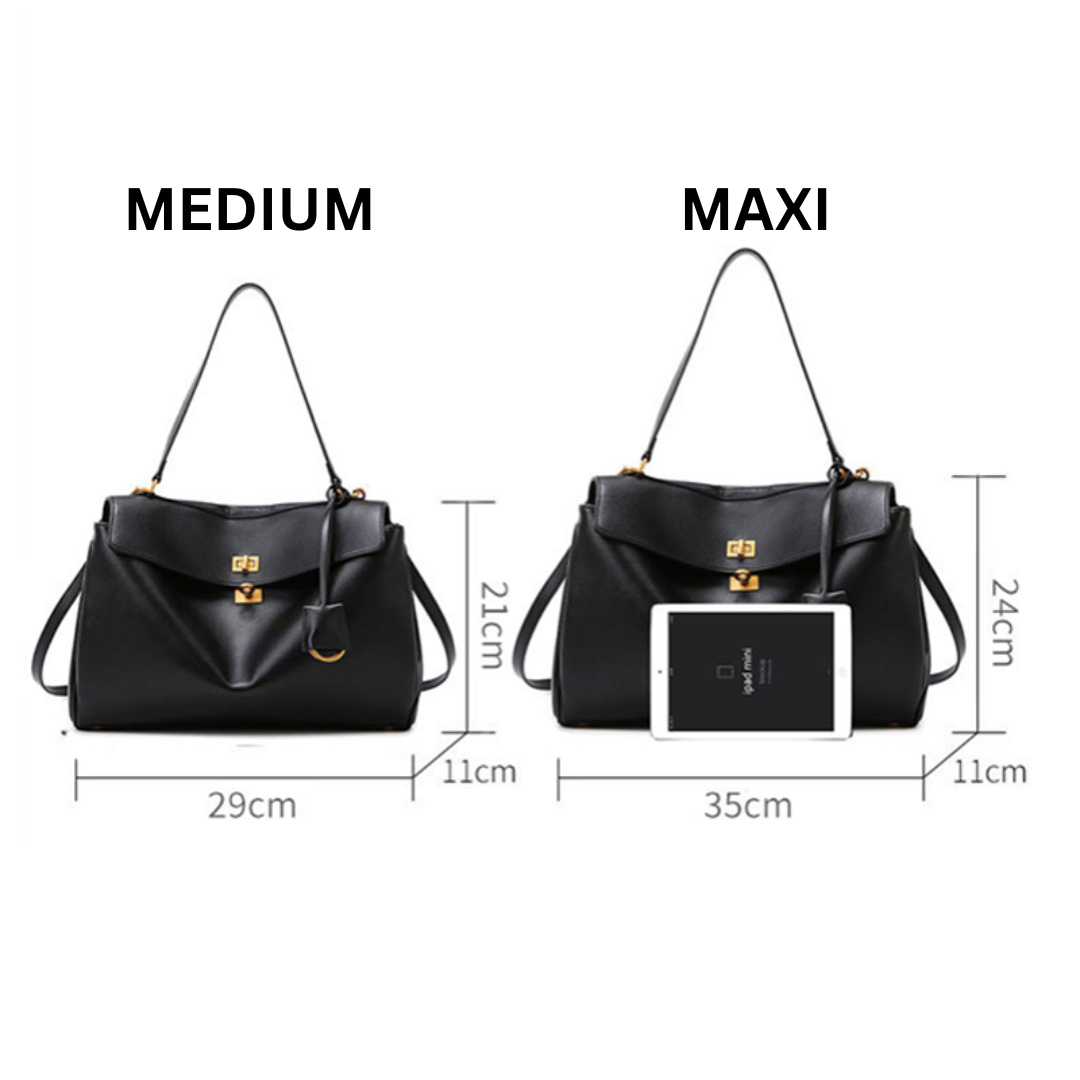 THE TRI-COMPARTMENT EXECUTIVE FLAP BAG