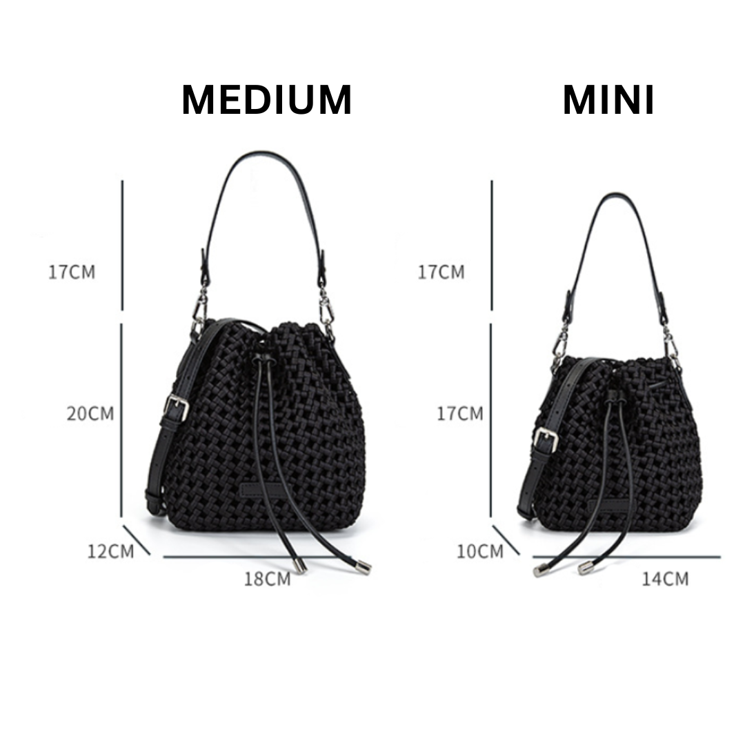 THE FABRIC MESH BUCKET size chart 1